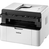 Brother MFC-1910W impresora multifunción Laser A4 2400 x 600 DPI 20 ppm Wifi, Impresora multifuncional blanco/Negro, Laser, Impresión en blanco y negro, 2400 x 600 DPI, Copias en blanco y negro, A4, Negro, Blanco