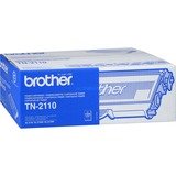 Brother TN-2110 cartucho de tóner 1 pieza(s) Original Negro 1500 páginas, Negro, 1 pieza(s), Minorista