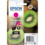 Epson Kiwi Singlepack Magenta 202XL Claria Premium Ink, Tinta Alto rendimiento (XL), Tinta a base de pigmentos, 8,5 ml, 650 páginas, 1 pieza(s)