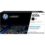 HP Cartucho de tóner Original LaserJet 655A negro 12500 páginas, Negro, 1 pieza(s)