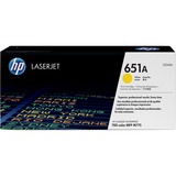 HP Cartucho de tóner original LaserJet 651A amarillo amarillo, 16000 páginas, Amarillo, 1 pieza(s)