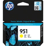 HP Cartucho de tinta original 951 amarillo Rendimiento estándar, Tinta a base de pigmentos, 8 ml, 700 páginas, 1 pieza(s)