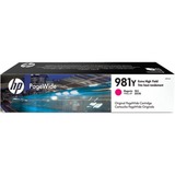 HP Cartucho original PageWide 981Y magenta de alto rendimiento, Tinta Extra (Súper) alto rendimiento, Tinta a base de pigmentos, 183 ml, 16000 páginas, 1 pieza(s)