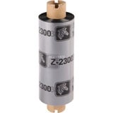 Zebra 02300GS06407 cinta para impresora, Cinta de escritura TLP284x / 384x / 274x / 264x, T402, R402, R-2844Z, Transferencia térmica, Negro, 6,4 cm, 74 m, 2,5 cm