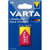 VARTA 9V Batería de un solo uso Alcalino Batería de un solo uso, 9V, Alcalino, 9 V, 1 pieza(s), Naranja, Rojo