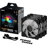 ASUS TUF GAMING TR120 ARGB, Ventilador negro/Transparente