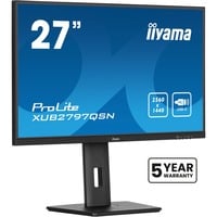 iiyama XUB2797QSN-B2, Monitor LED negro (mate)