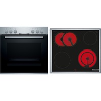 Bosch HEA510BR2, Juego de cocina acero fino