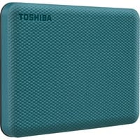 Toshiba Canvio Advance disco duro externo 2000 GB Verde, Unidad de disco duro verde, 2000 GB, 2.5", 3.2 Gen 1 (3.1 Gen 1), Verde