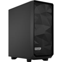 Fractal Design Meshify 2 Compact Torre Negro, Cajas de torre negro, Torre, PC, Negro, ATX, micro ATX, Mini-ITX, Acero, Juego