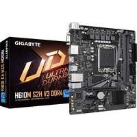 GIGABYTE H610M S2H V3 DDR4, Placa base negro/Gris