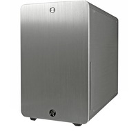 RAIJINTEK STYX CLASSIC Plata, Cajas de torre plateado, PC, Plata, micro ATX, Mini-ITX, Aluminio, 18 cm, 28 cm