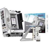 MSI MPG Z890 EDGE TI WIFI, Placa base blanco/Plateado