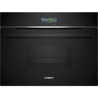 Siemens CD714GXB1, Cocedor al vapor negro/Acero fino