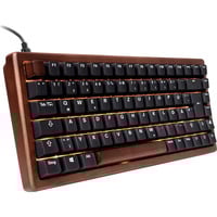 Sharkoon 4044951042623, Teclado para gaming madera/Negro