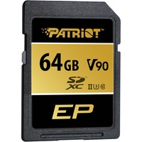 Patriot PEF64GEP92SDX, Tarjeta de memoria negro