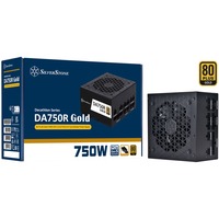 SilverStone SST-DA750R-GM 750W, Fuente de alimentación de PC negro