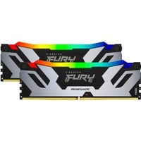 Kingston FURY KF564C32RSAK2-96, Memoria RAM plateado/Negro