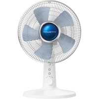 Rowenta Turbo Silence Extreme+ VU2730 Blanco, Ventilador blanco/Azul, Ventilador con aspas para el hogar, Blanco, Mesa, 30 cm, 2700 m³/h, 120°