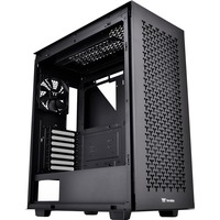 Thermaltake CA-1T4-00M1WN-02 carcasa de ordenador Midi Tower Negro, Cajas de torre negro, Midi Tower, PC, Negro, ATX, micro ATX, Mini-ITX, SPCC, 17 cm