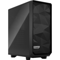 Fractal Design Meshify 2 Compact Torre Negro, Cajas de torre negro, Torre, PC, Negro, ATX, micro ATX, Mini-ITX, Acero, Vidrio templado, Juego