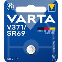 VARTA -V371 Pilas domésticas, Batería Batería de un solo uso, SR69, Óxido de plata, 1,55 V, 1 pieza(s), 44 mAh