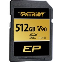 Patriot PEF512GEP92SDX, Tarjeta de memoria negro