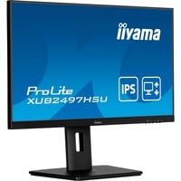 iiyama XUB2497HSU-B2, Monitor LED negro (mate)