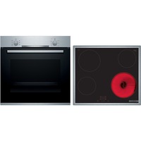 Bosch HBA530BR1, Juego para horno acero fino