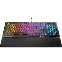 Turtle Beach Vulcan II teclado Juego USB Alemán Negro, Teclado para gaming aluminio (cepillado)/Negro, Completo (100%), Alámbrico, USB, Interruptor mecánico, LED RGB, Negro