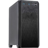 Inter-Tech H-606 Micro Torre Negro, Cajas de torre negro, Micro Torre, PC, Negro, 15 cm, 32 cm, Fondo