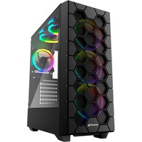 Sharkoon RGB HEX, Cajas de torre negro