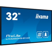 iiyama LH3260HS-B1AG, Pantalla de gran formato negro