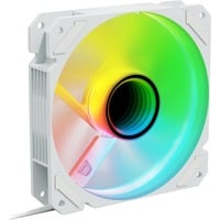 Sharkoon SHARK Mirror RGB PWM REVERSE, Ventilador blanco