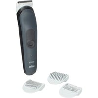 Braun BG3340, Cortador de pelo negro/Gris