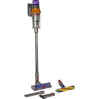 Dyson V15 Detect Absolute (2023), Aspirador vertical amarillo/Gris