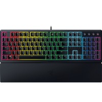 Razer Ornata V3 teclado USB QWERTZ Alemán Negro, Teclado para gaming negro, Completo (100%), USB, Interruptor de membrana, QWERTZ, LED RGB, Negro