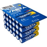 VARTA 04906 Batería de un solo uso AA Alcalino Batería de un solo uso, AA, Alcalino, 1,5 V, 12 pieza(s), Azul