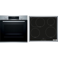 Bosch HBA578BS0, Juego para horno negro