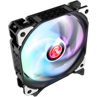 RAIJINTEK AGERAS 12 ARGB-1, Ventilador negro