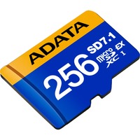 ADATA Premier Extreme microSDXC 256 GB, Tarjeta de memoria azul/Amarillo