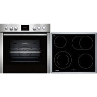 Neff EDX442, Juego de cocina acero fino