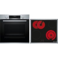 Bosch HBA537BS0, Juego para horno acero fino