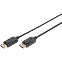 Digitus AK-340100-030-S, Cable negro