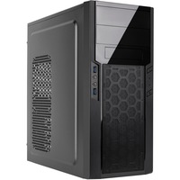 SilverStone PS13 Mini Tower Negro, Cajas de torre negro, Mini Tower, PC, Negro, ATX, micro ATX, Plástico, Acero, Hogar / Oficina