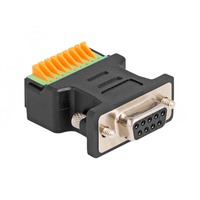 DeLOCK 66559, Adaptador negro