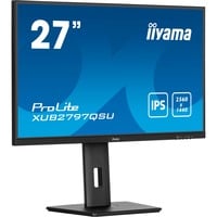 iiyama XUB2797QSU-B2, Monitor LED negro (mate)