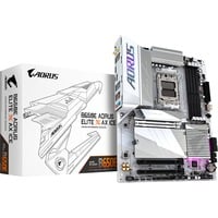 GIGABYTE B650E AORUS ELITE X AX ICE, Placa base blanco/Plateado