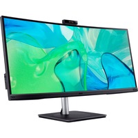 Acer CB343CUR D, Monitor QLED negro/Plateado