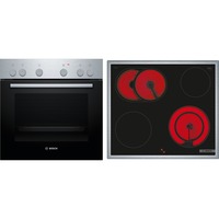 Bosch HEF010BR1, Juego de cocina acero fino